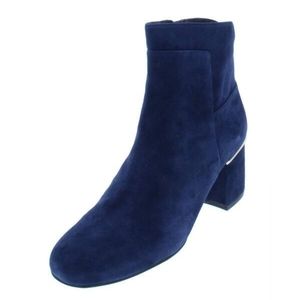 Cole Haan Blue Suede Booties